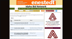 Desktop Screenshot of idahobids.com